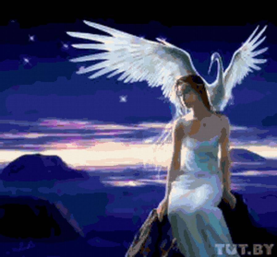 №249461 - природа, птица, девушка - предпросмотр