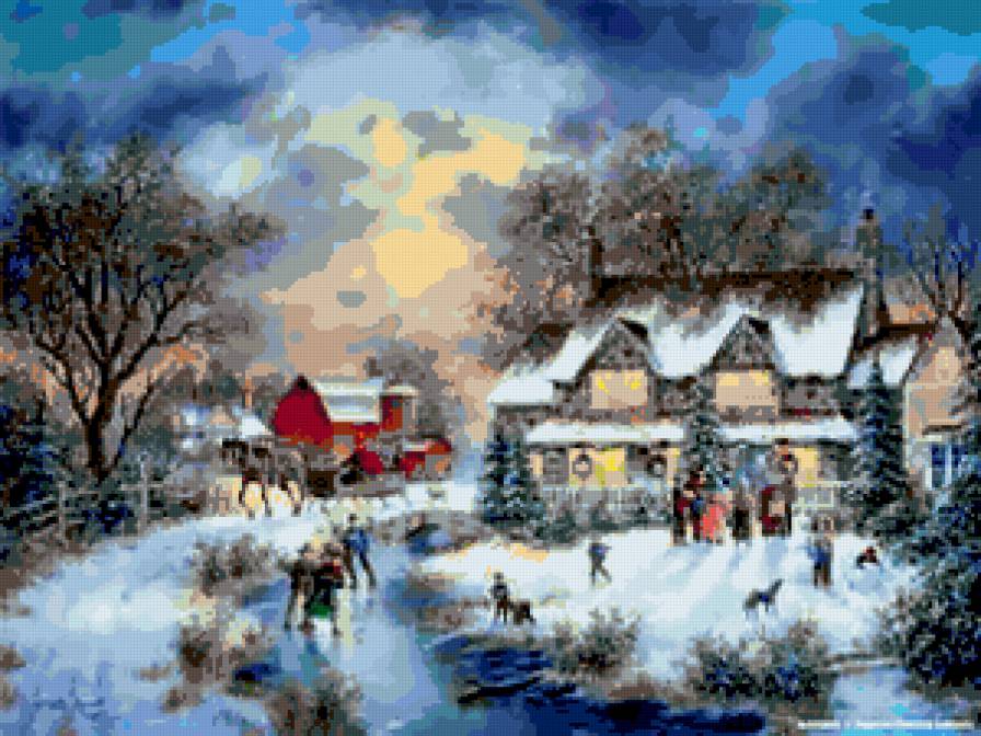 №249528 - пейзаж, зима - предпросмотр