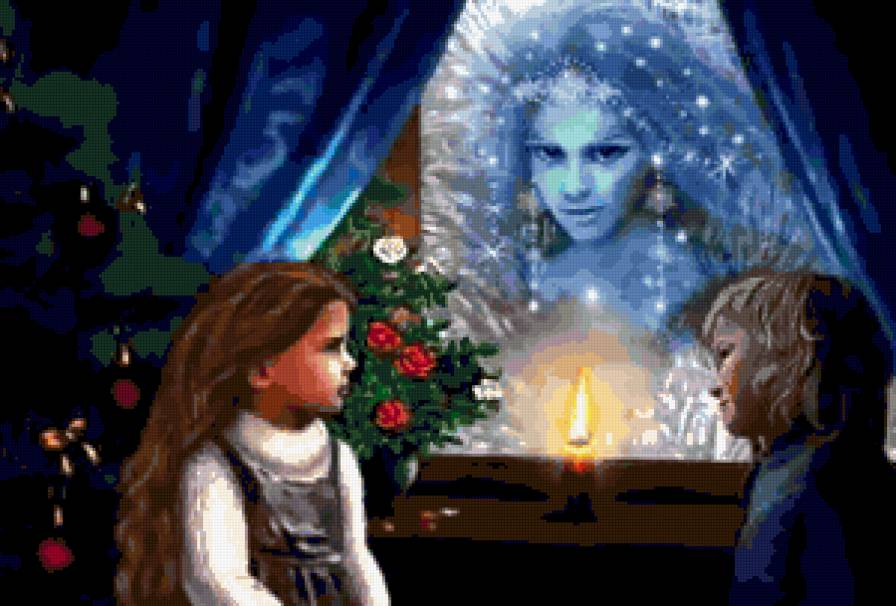 Сказка. - детские, зима, фэнтези, сказка - предпросмотр