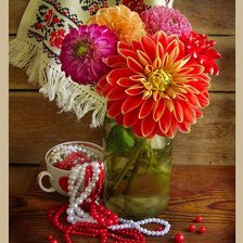 Схема вышивки «Натюрморт»