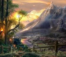 Схема вышивки «Природа.»