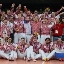 Схема вышивки «волейболисты»