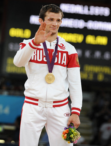 Алан Хугаев - борьба, спорт, олимпийские игры - оригинал