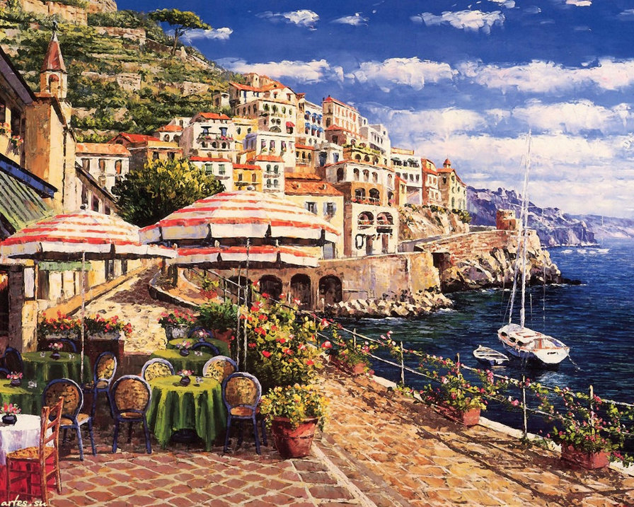 вид на море - море - оригинал