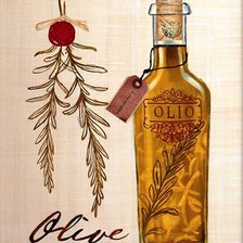 Схема вышивки «Оливковое масло и розмарин»