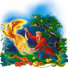 Схема вышивки «жар-птица»