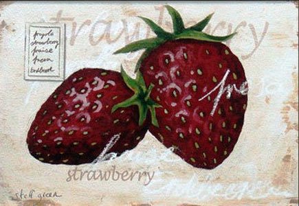 Клубника - серия для кухни - оригинал