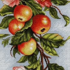 Схема вышивки «Композиция с яблоками»