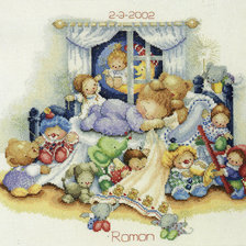 Схема вышивки «Сладкий сон»