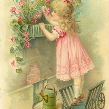 Схема вышивки «старые открытки»