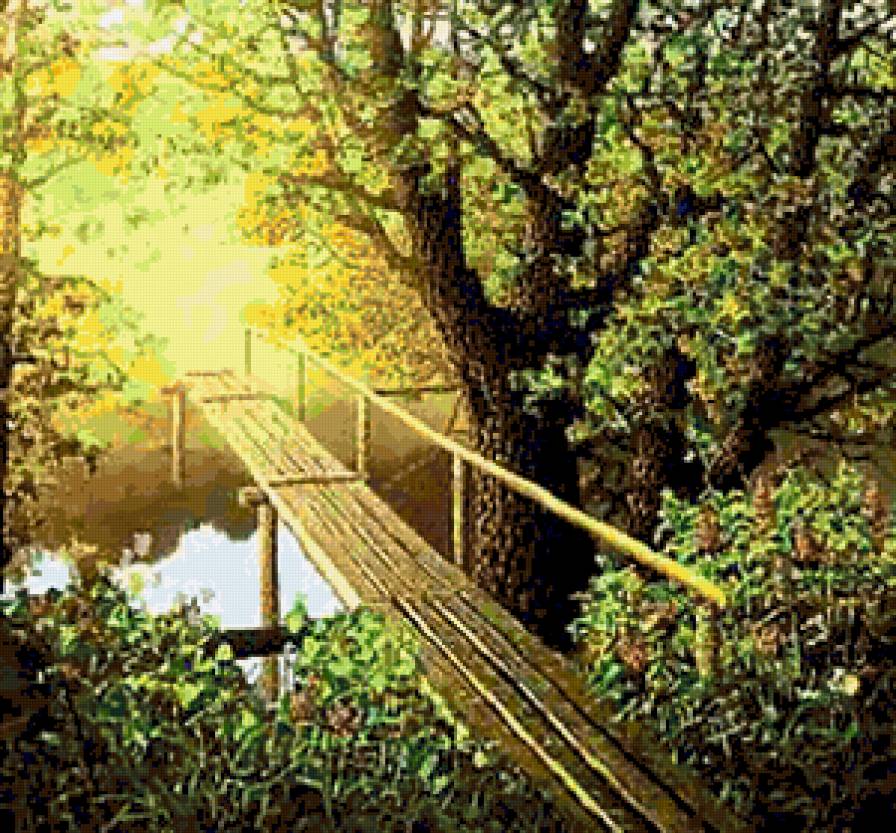 №250506 - пейзаж, лето, природа, река - предпросмотр