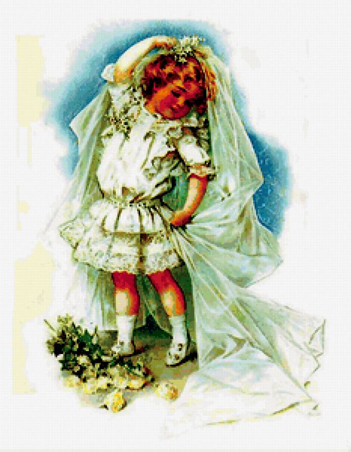 В винтажном стиле - дети, винтаж - предпросмотр