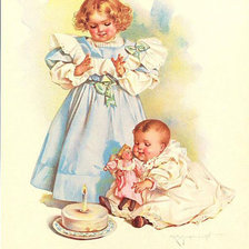 Схема вышивки «В винтажном стиле»