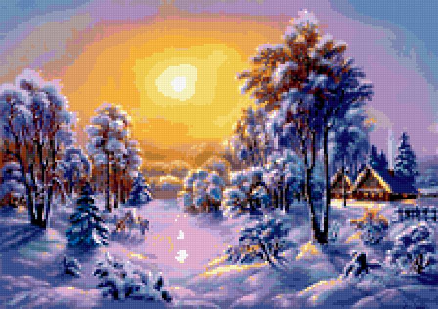 ЗИМНЕЕ УТРО - предпросмотр