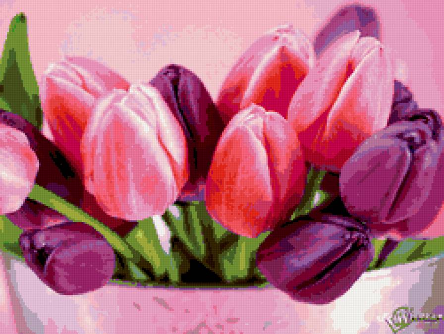 тюльпаны - тюльпаны - предпросмотр