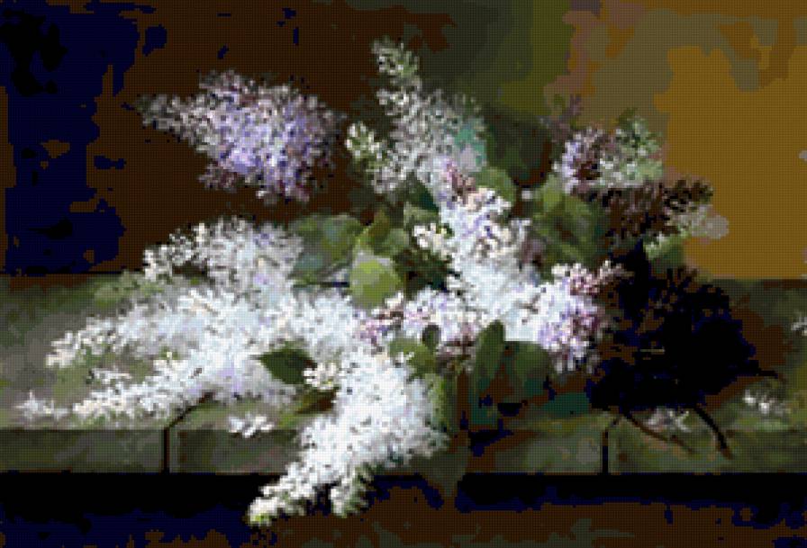 №251089 - букет, сирень, цветы - предпросмотр