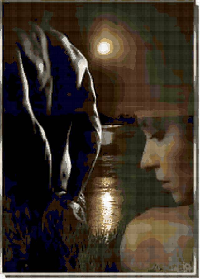 №251174 - фэнтези, девушка, романтика, мужчина - предпросмотр