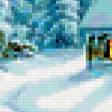 Предпросмотр схемы вышивки «Снежная зима» (№251892)