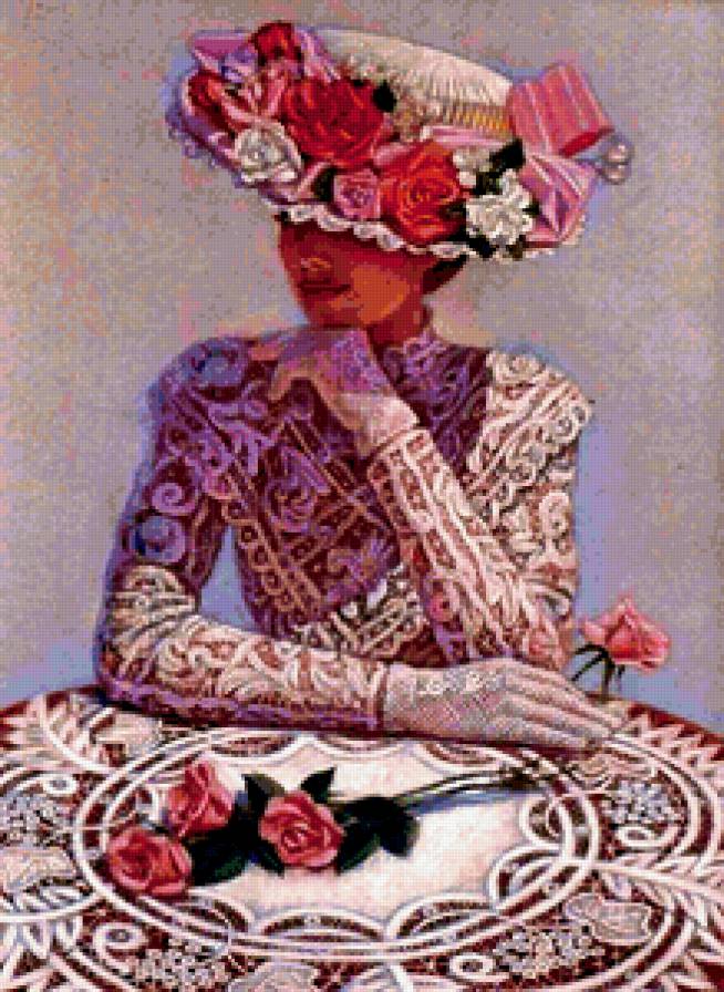 серия "женщины" - женщина. - предпросмотр