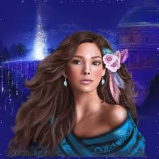 №252211 - девушка, цветы, портрет - оригинал