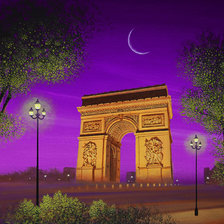 Схема вышивки «Paris»