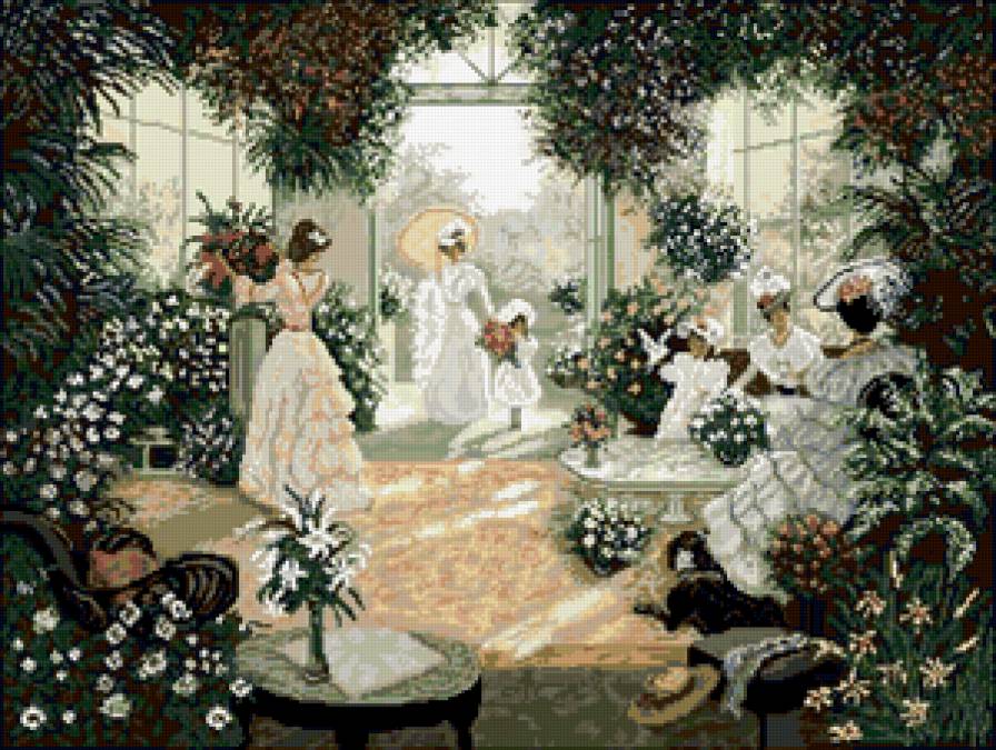 среди зеленой тишины - предпросмотр