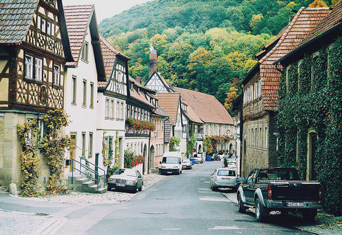 Город - красота, солнце, поезд, пейзаж, природа, горы, лето - оригинал