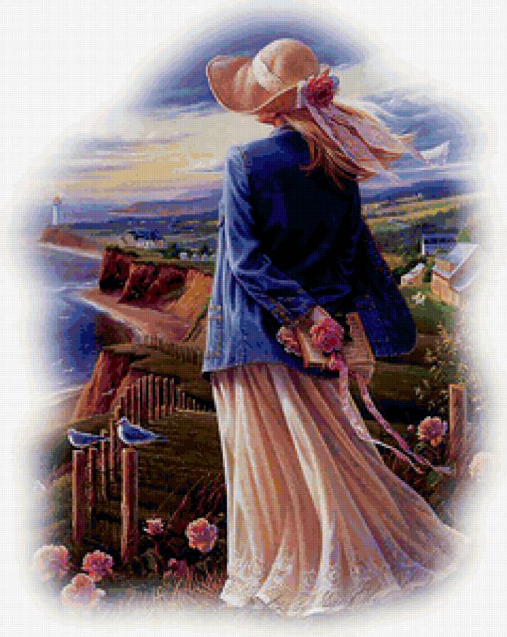 ЛЕТНЫЙ МОРСКОЙ МУССОН - море, берег, красота женщины, женщины мира, образ женщины - предпросмотр