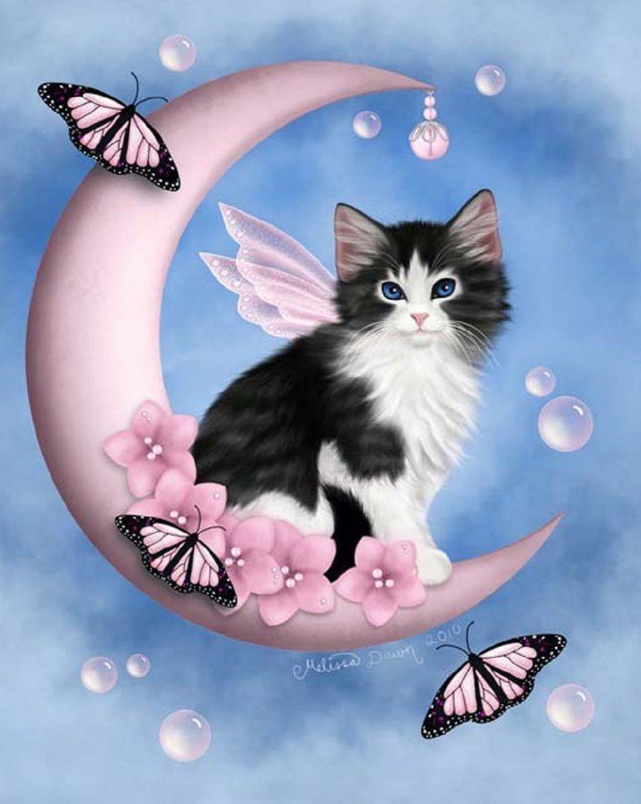 Полдень луны - кошка - оригинал