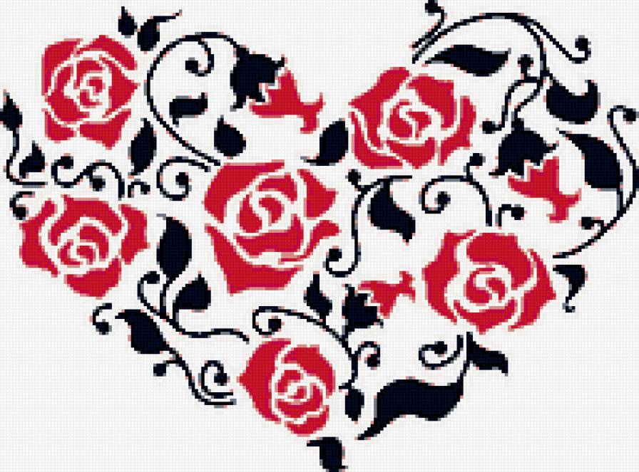 сердце - валентинка, любовь, сердце - предпросмотр