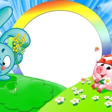 Схема вышивки «фоторамка»