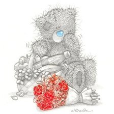 Схема вышивки «ТЕДДИ»