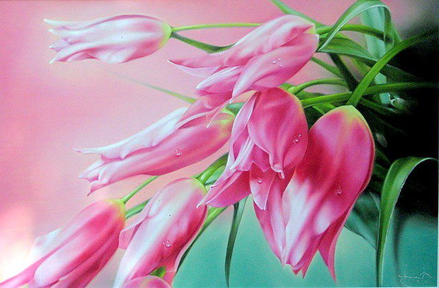 картина - цветы - оригинал