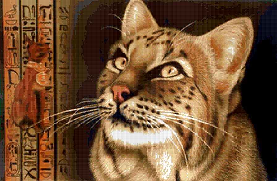 кошка - коты, кот, египет, животные, кошки - предпросмотр