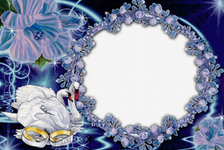 свадебная фоторамка - фоторамка - предпросмотр