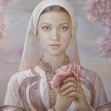 Схема вышивки «Girl»