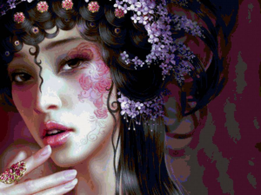 ЖЕНСКИЙ ВЗГЛЯД - взгляд, неизвестная, незнакомая, фентезии, женщина, венеция - предпросмотр