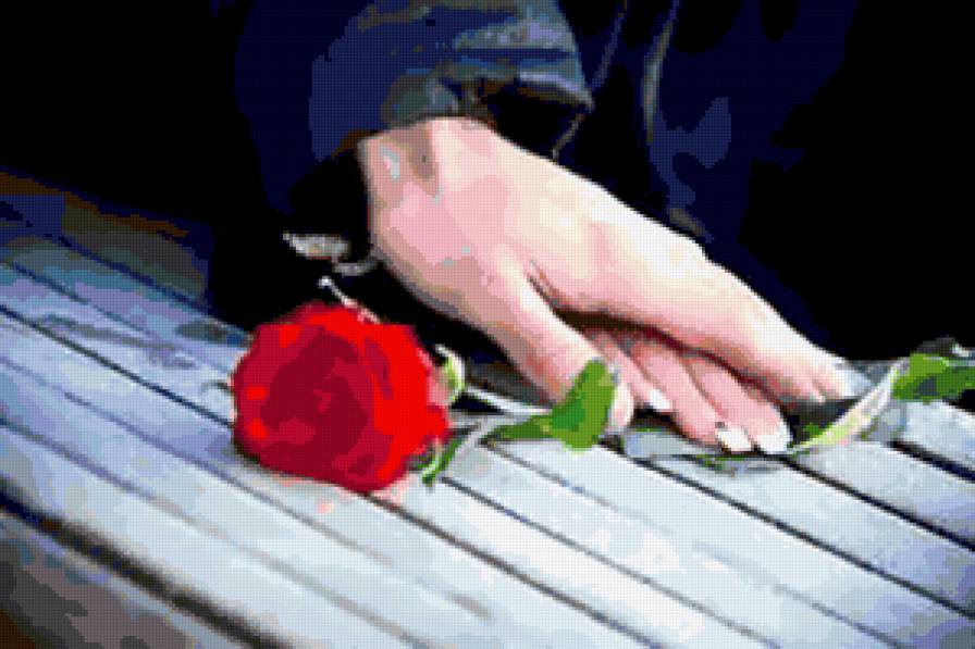 №254589 - пара, цветы, влюбленные, розы - предпросмотр