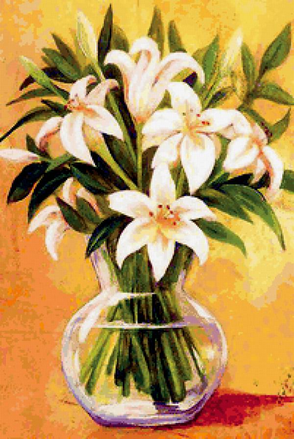 стеклянная ваза - предпросмотр