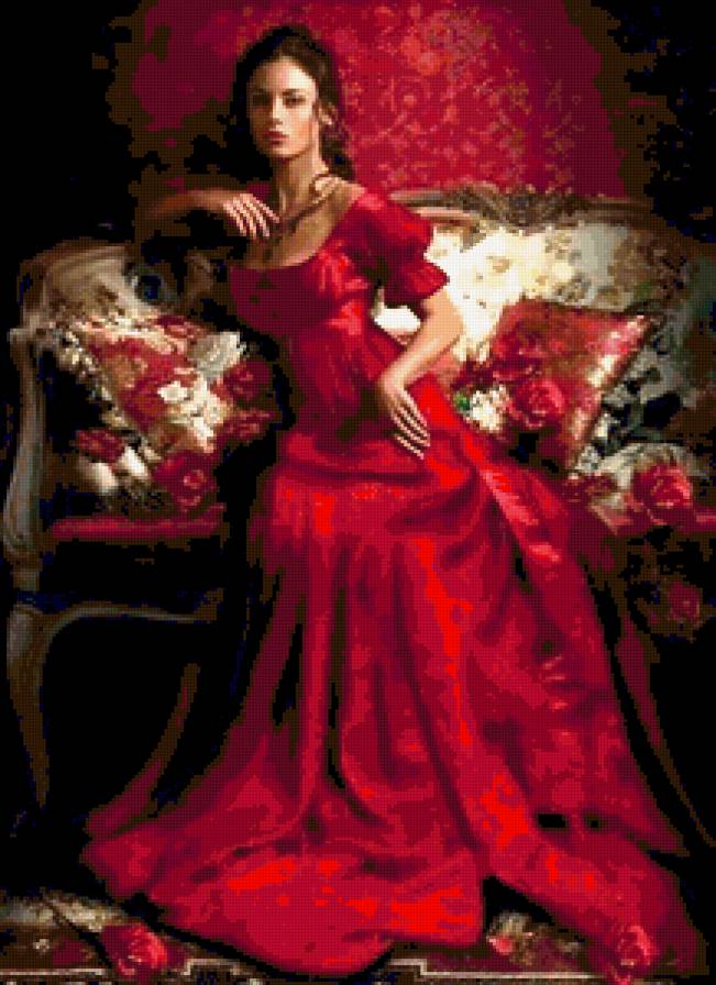 Дама - девушка - предпросмотр