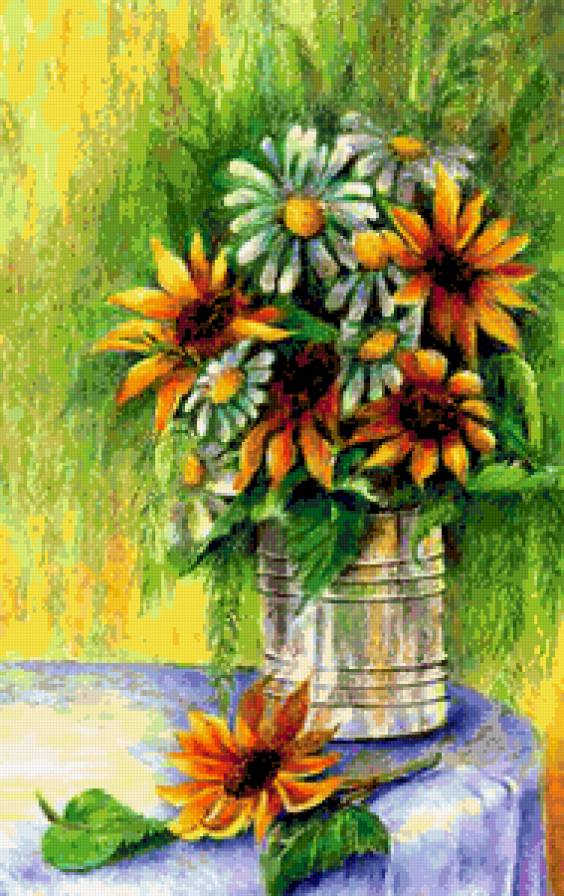 цветы - букет, цветы - предпросмотр