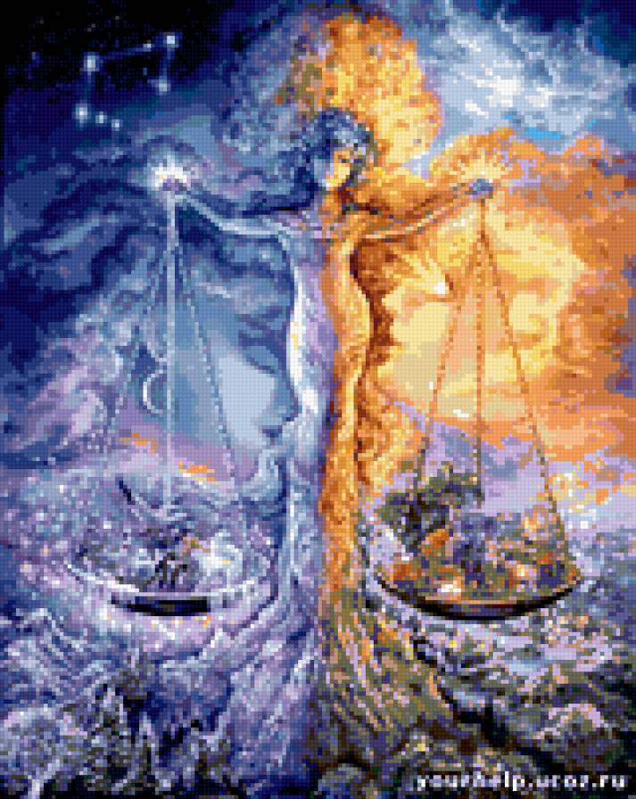 весы - картина - предпросмотр