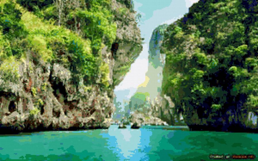 №255088 - горы, море, природа, пейзаж - предпросмотр