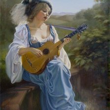 Схема вышивки «Живопись»