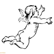 Схема вышивки «ангел2»