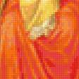Предпросмотр схемы вышивки «Печерская икона Божьей матери с предстоящими Антонием и Феодосие» (№255741)