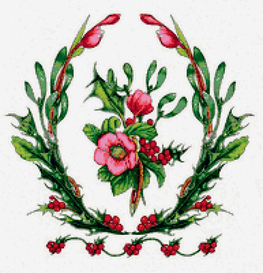 цветочек - цветы, узор, салфетки, оформление - предпросмотр