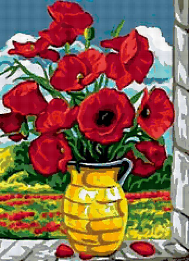 маки - цветы, мак - предпросмотр