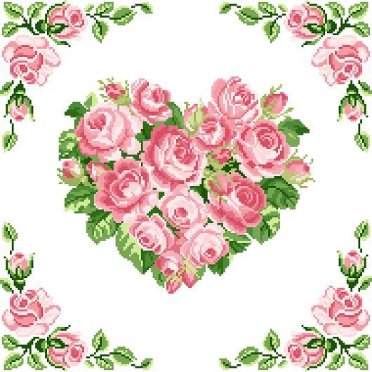 Подушка "Розы" - розы, цветы - оригинал