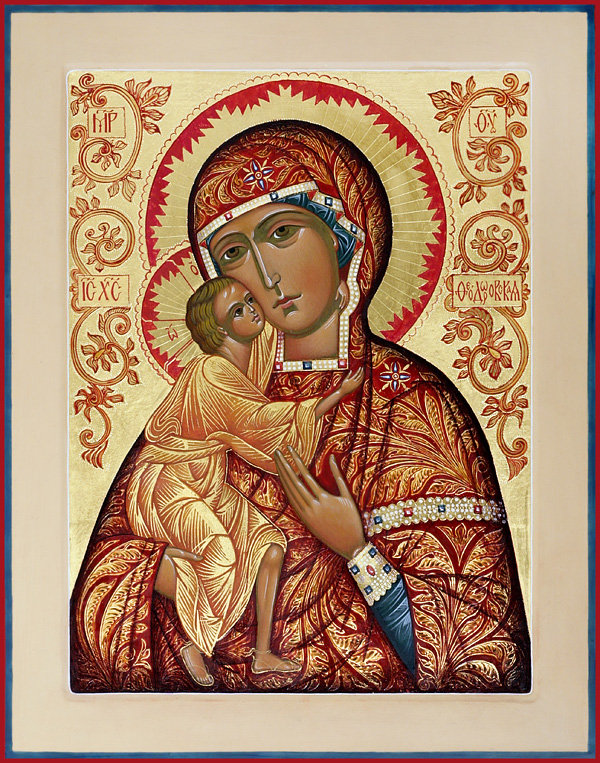 Икона Божьей матери Феодоровская - религия, божья матерь, иконы - оригинал